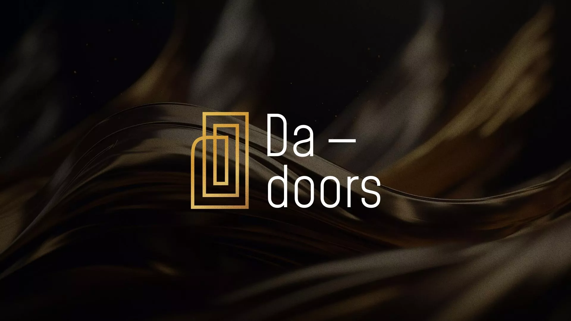 Разработка логотипа для компании «DA-DOORS» в Анадыре
